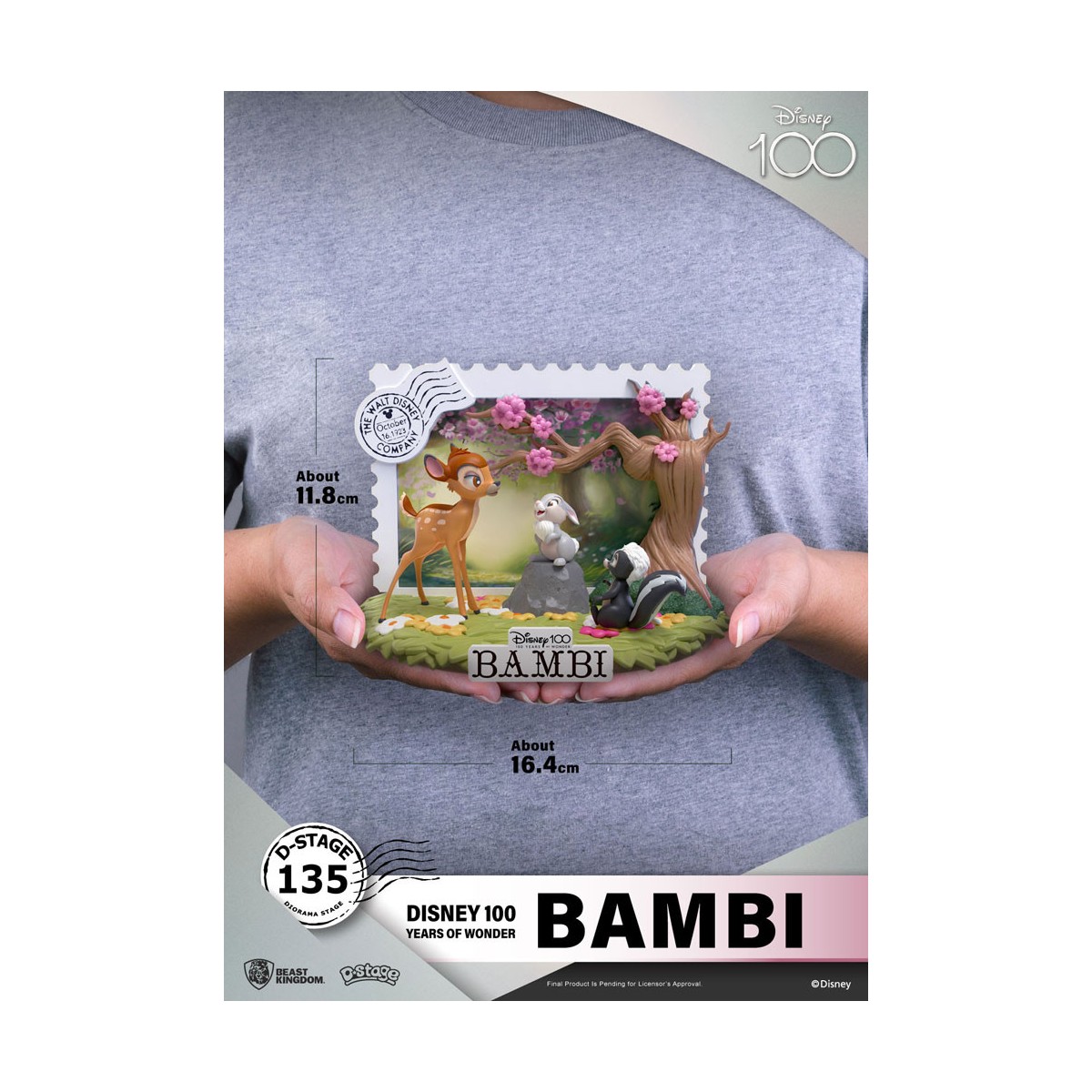 Regno delle bestie Disney - D-Stage PVC Diorama Bambi - Disney 100 anni di meraviglie
