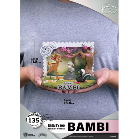 Regno delle bestie Disney - D-Stage PVC Diorama Bambi - Disney 100 anni di meraviglie
