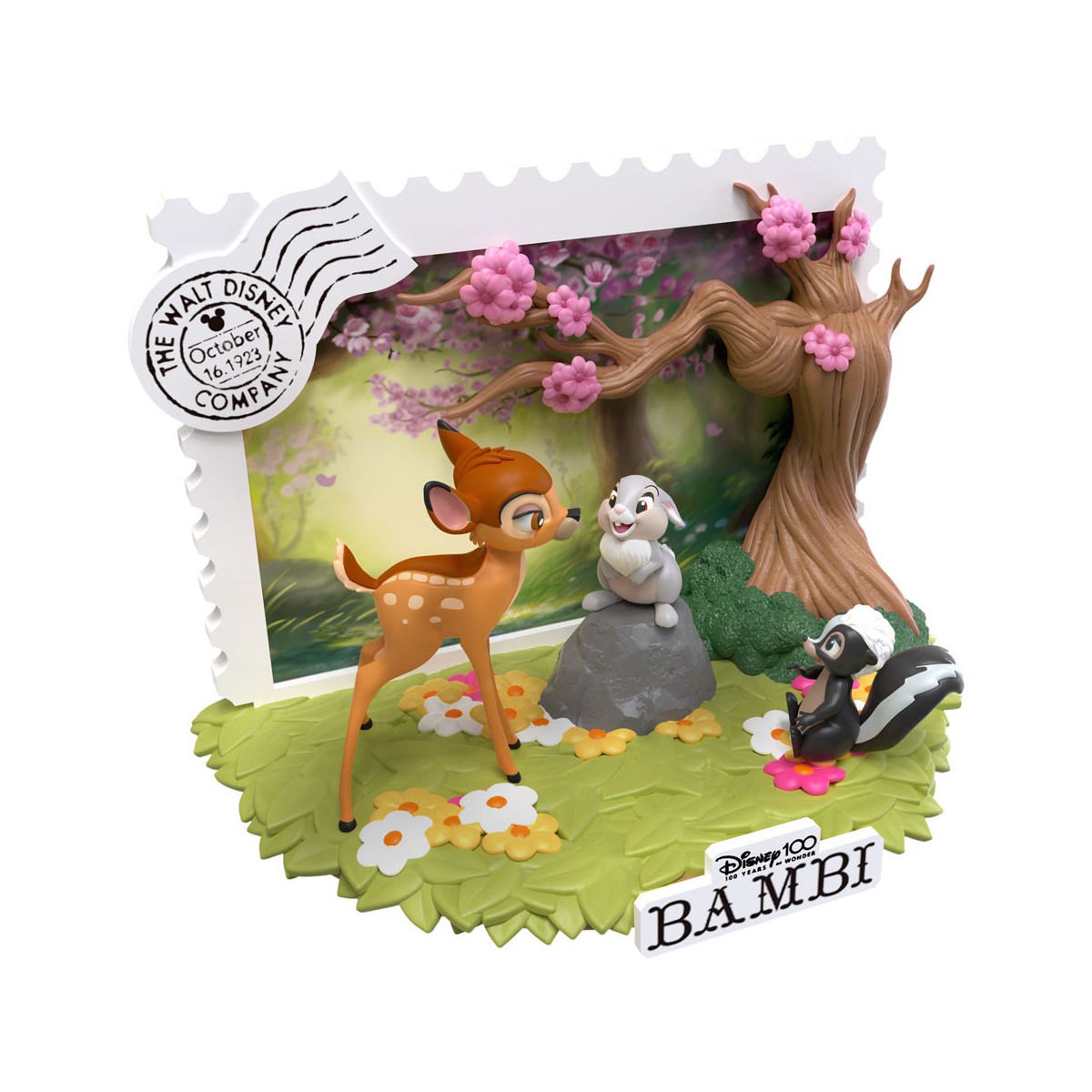 Regno delle bestie Disney - D-Stage PVC Diorama Bambi - Disney 100 anni di meraviglie