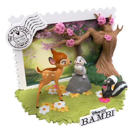 Regno delle bestie Disney - D-Stage PVC Diorama Bambi - Disney 100 anni di meraviglie