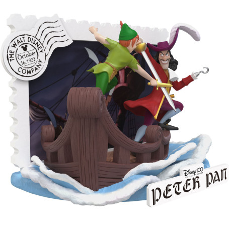 Regno della Bestia Disney - D-Stage PVC Diorama Peter Pan - Disney 100 anni di meraviglie