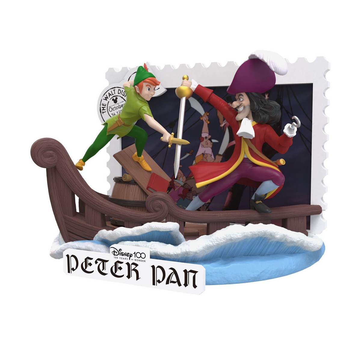 Regno della Bestia Disney - D-Stage PVC Diorama Peter Pan - Disney 100 anni di meraviglie
