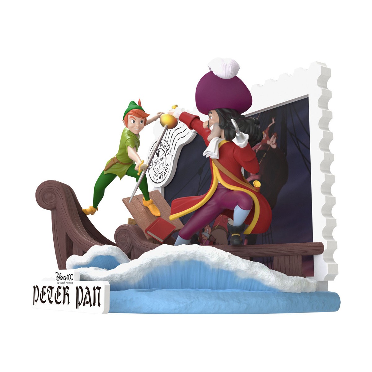 Regno della Bestia Disney - D-Stage PVC Diorama Peter Pan - Disney 100 anni di meraviglie