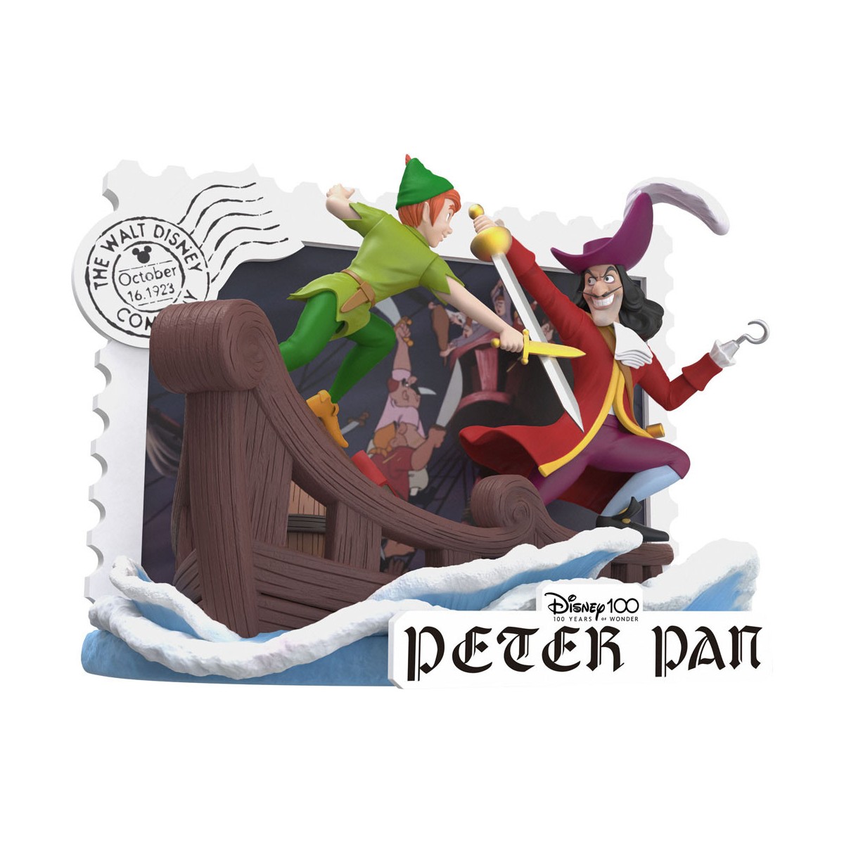 Regno della Bestia Disney - D-Stage PVC Diorama Peter Pan - Disney 100 anni di meraviglie