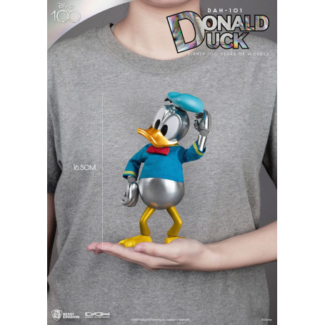 Regno delle Bestie Disney 100 anni di meraviglie - Paperino - Eroi d'azione dinamici 1/9 - D100