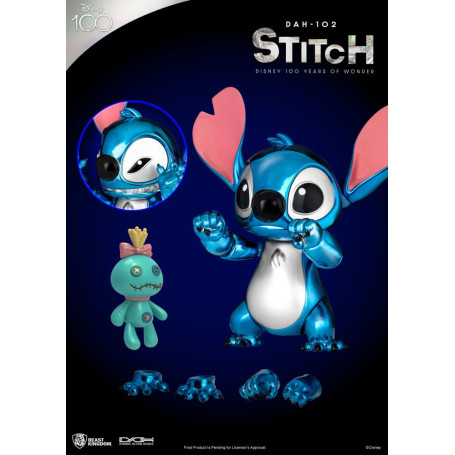 Regno delle belve Disney 100 anni di meraviglie - Lilo & Stitch - Stitch - Eroi d'azione dinamici 1/9 - D100