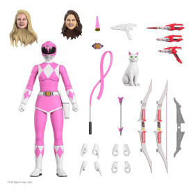Super 7 - Mighty Morphin Power Rangers - Ultimates Pink Ranger 