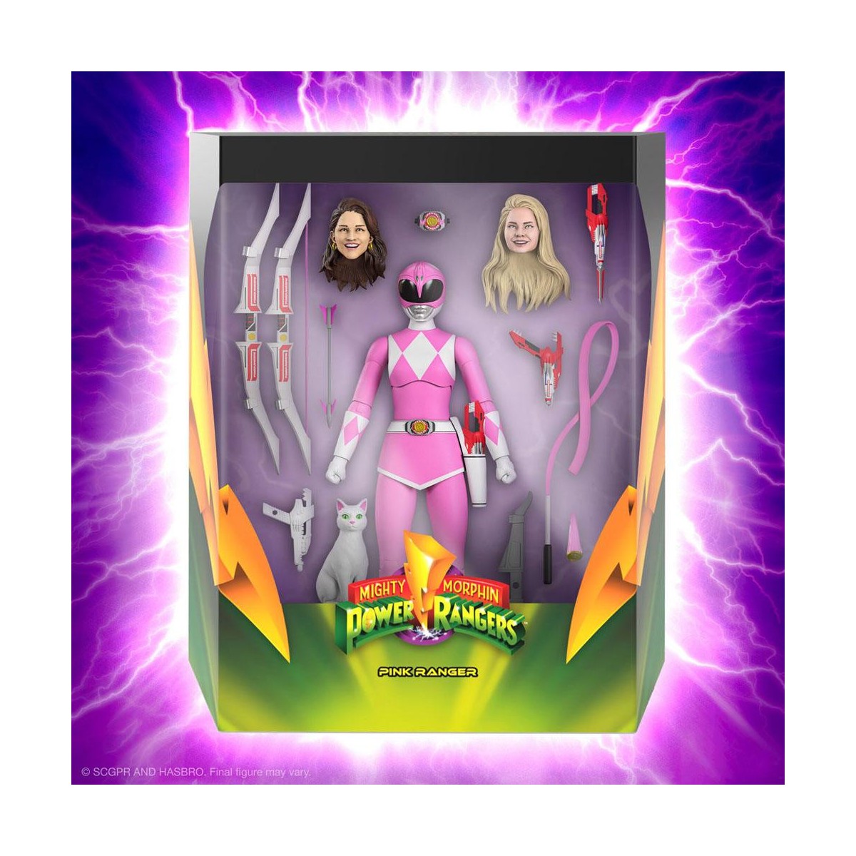 Super 7 - Mighty Morphin Power Rangers - Ultimates Pink Ranger 