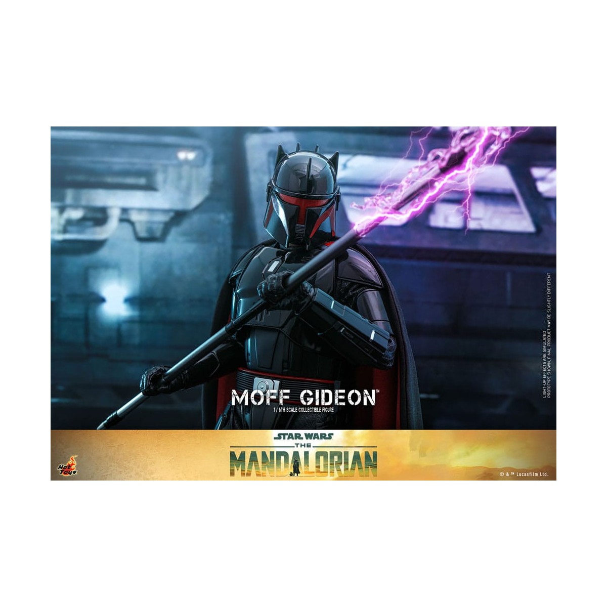 Hot Toys Star Wars - Moff Gideon corazzato 1/6 - I Mandaloriani