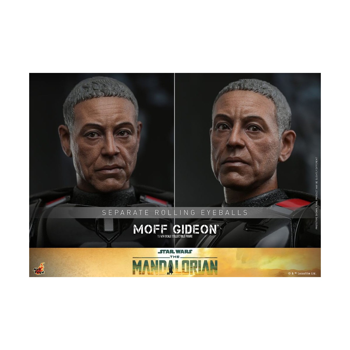 Hot Toys Star Wars - Moff Gideon corazzato 1/6 - I Mandaloriani
