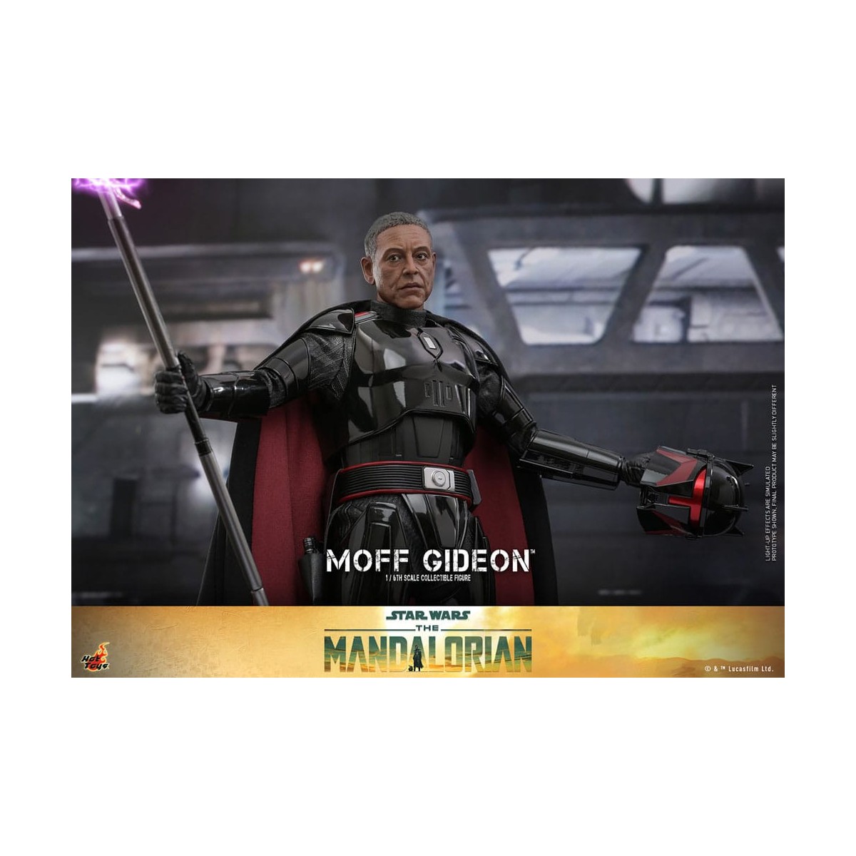 Hot Toys Star Wars - Moff Gideon corazzato 1/6 - I Mandaloriani