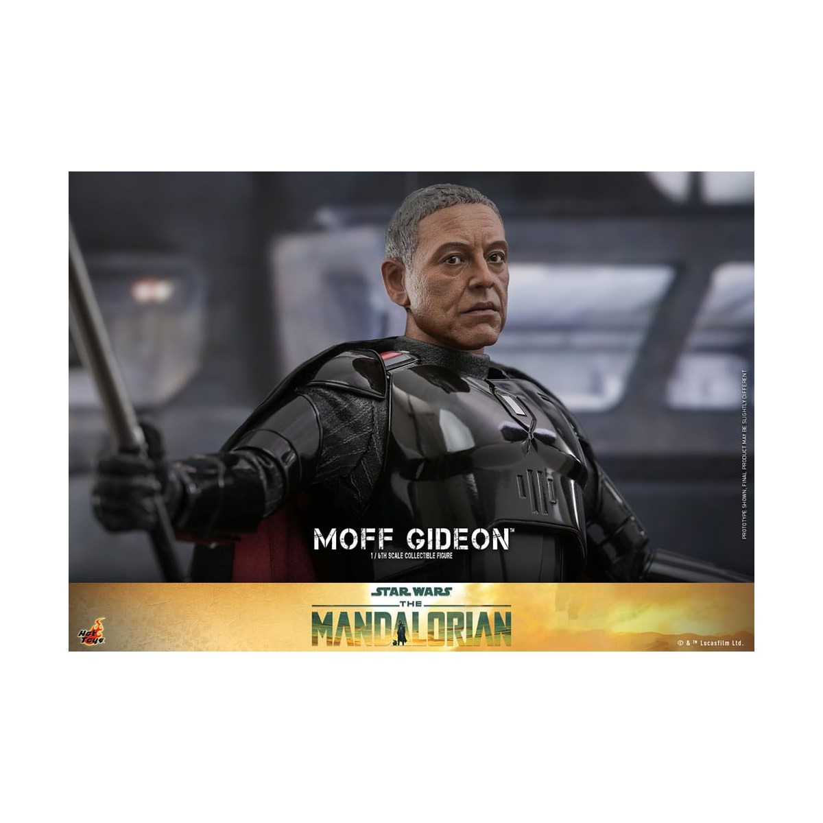 Hot Toys Star Wars - Moff Gideon corazzato 1/6 - I Mandaloriani