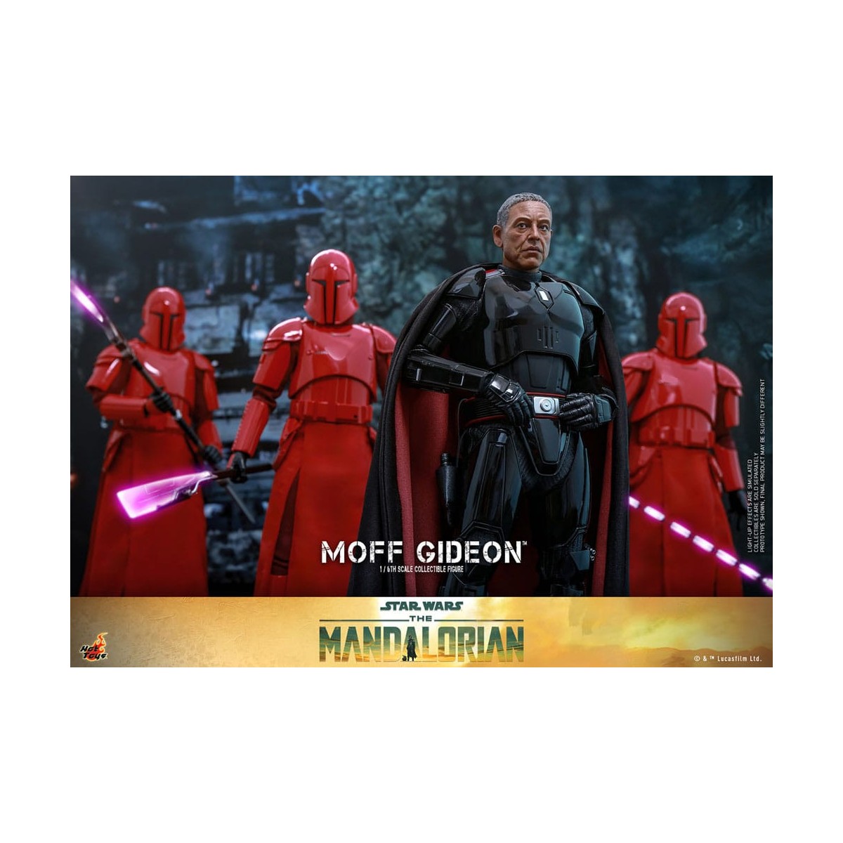 Hot Toys Star Wars - Moff Gideon corazzato 1/6 - I Mandaloriani