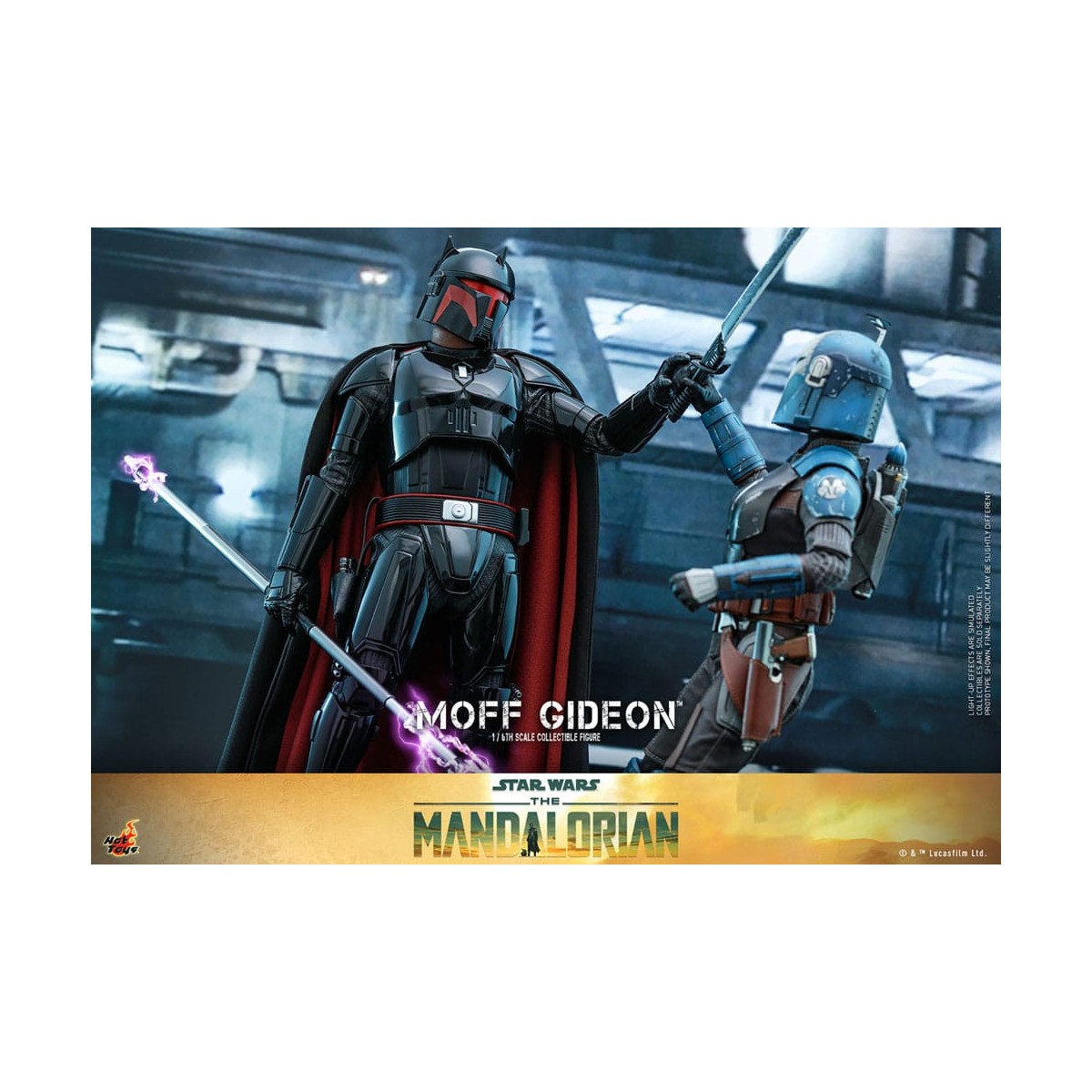 Hot Toys Star Wars - Moff Gideon corazzato 1/6 - I Mandaloriani