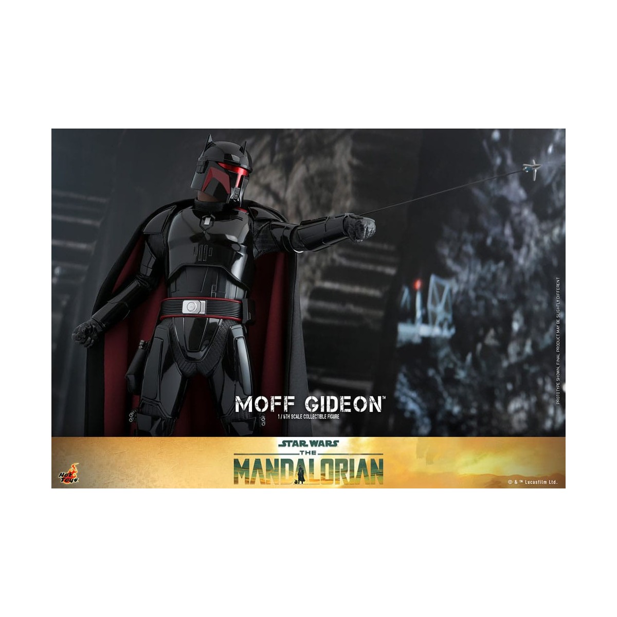 Hot Toys Star Wars - Moff Gideon corazzato 1/6 - I Mandaloriani