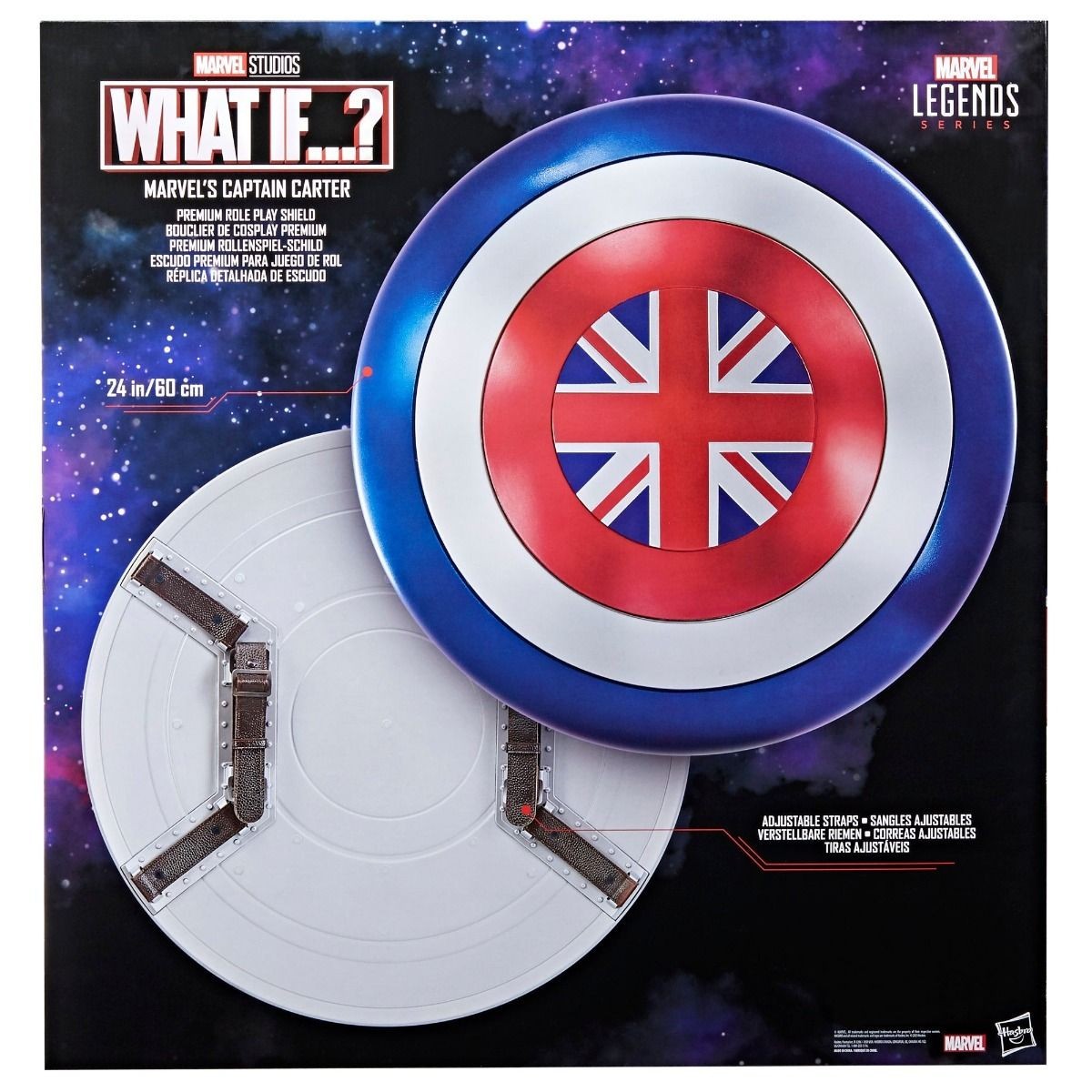 Hasbro - Replique Bouclier Captain Carter 1/1 - Marvel Legends - What If...?