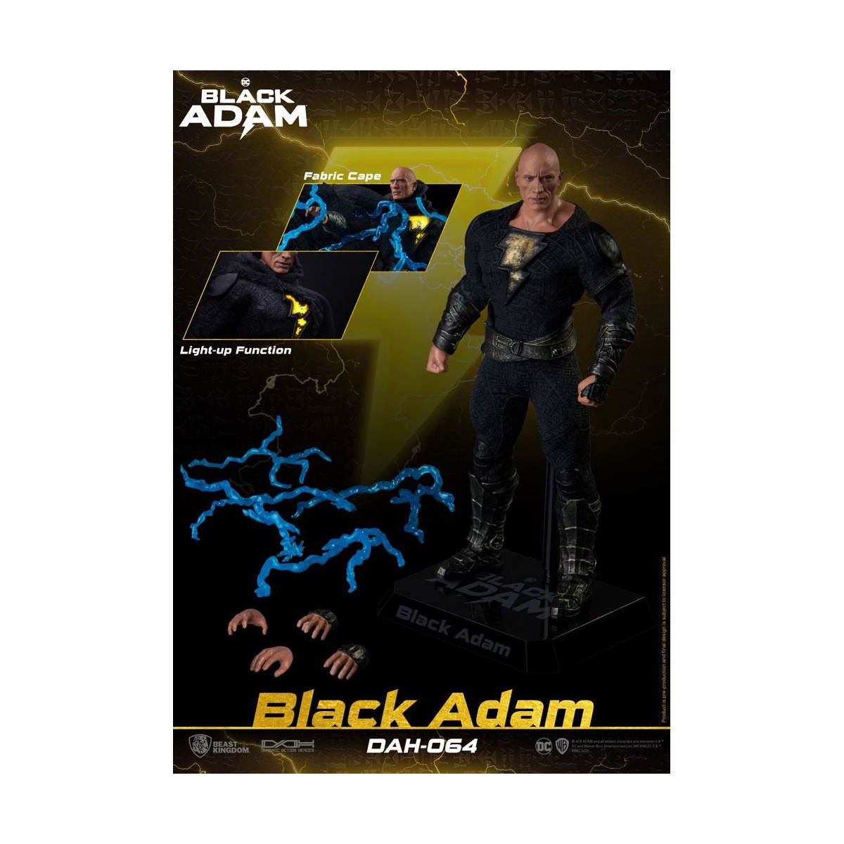 Beast Kingdom - Black Adam - action figure 1/9 Dynamic Action Heroes