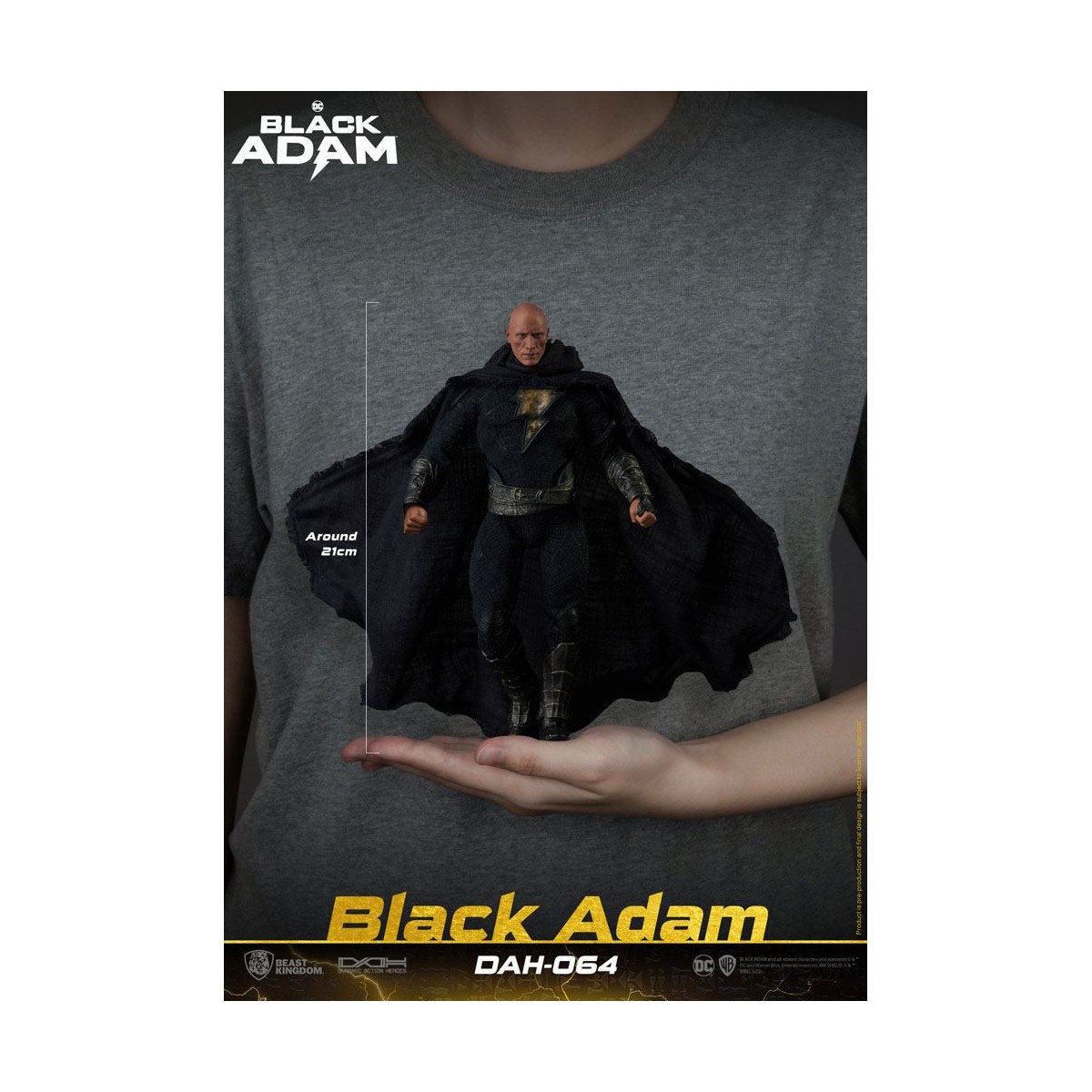 Beast Kingdom - Black Adam - action figure 1/9 Dynamic Action Heroes