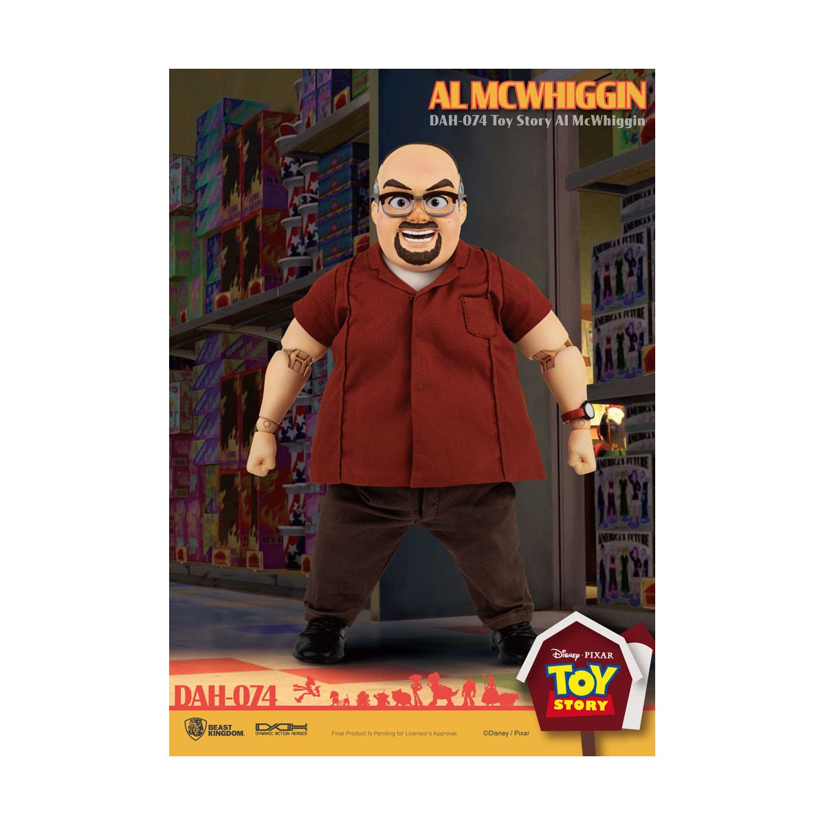 Regno delle bestie - Toy Story 2 Al Mcwhiggn - action figure Dynamic Action Heroes 1/9