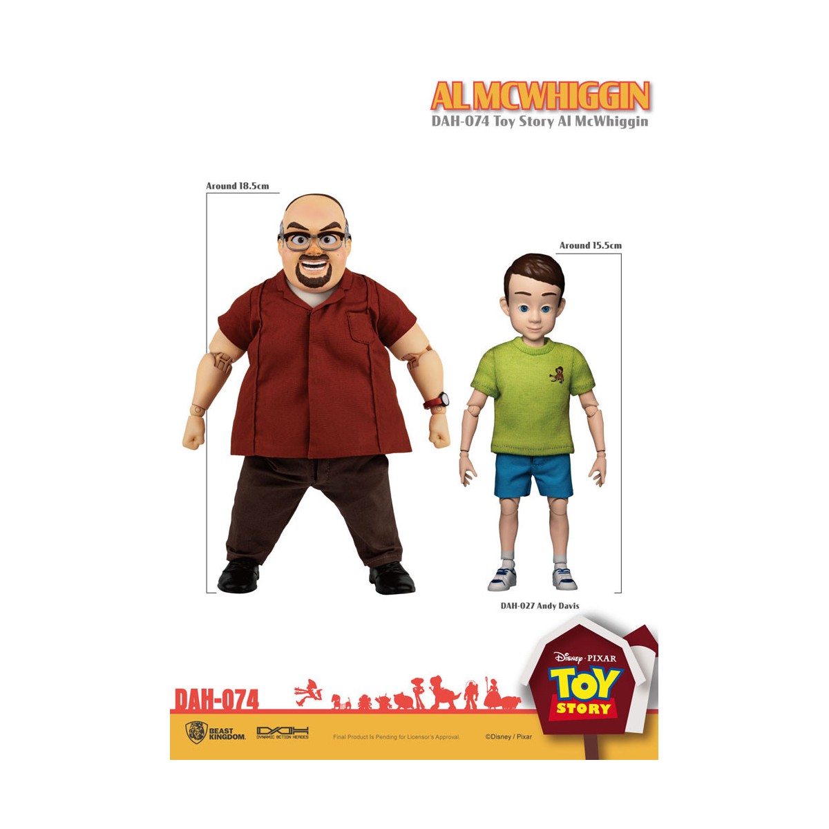 Regno delle bestie - Toy Story 2 Al Mcwhiggn - action figure Dynamic Action Heroes 1/9