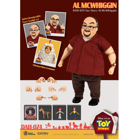 Regno delle bestie - Toy Story 2 Al Mcwhiggn - action figure Dynamic Action Heroes 1/9