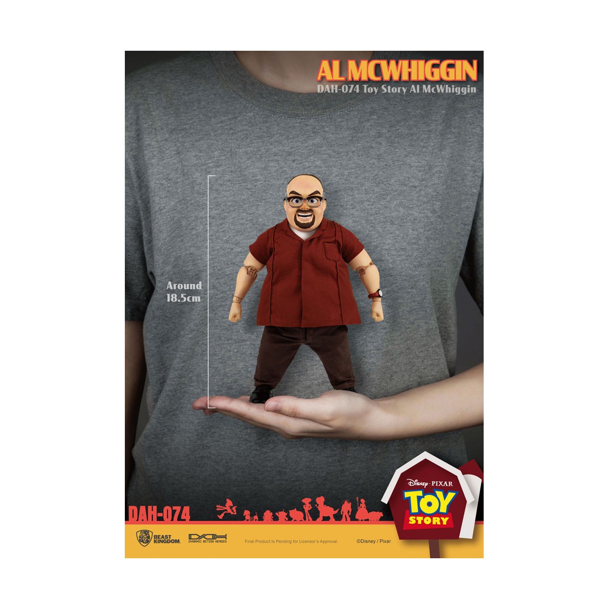 Regno delle bestie - Toy Story 2 Al Mcwhiggn - action figure Dynamic Action Heroes 1/9