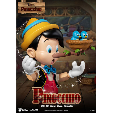 Figurina classica Disney del Regno delle Bestie - Pinocchio - Eroi d'azione dinamici 1/9