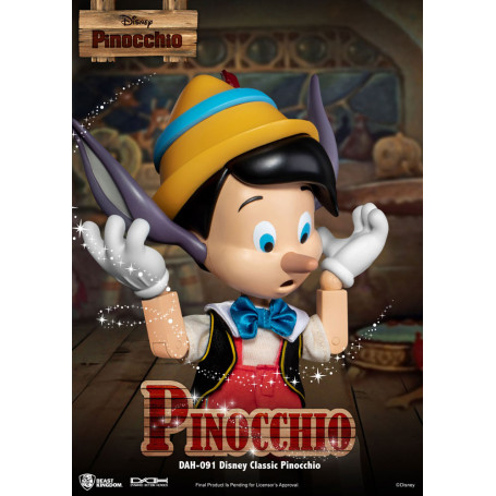 Figurina classica Disney del Regno delle Bestie - Pinocchio - Eroi d'azione dinamici 1/9