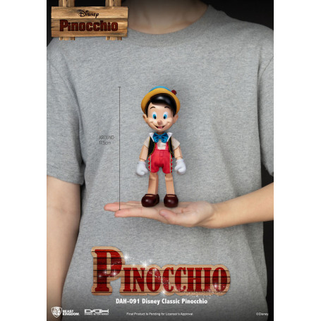Figurina classica Disney del Regno delle Bestie - Pinocchio - Eroi d'azione dinamici 1/9