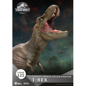 Regno delle bestie Jurassic World: Falling Kingdom diorama - T-REX - PVC D-Stage Iconic Movie Scene