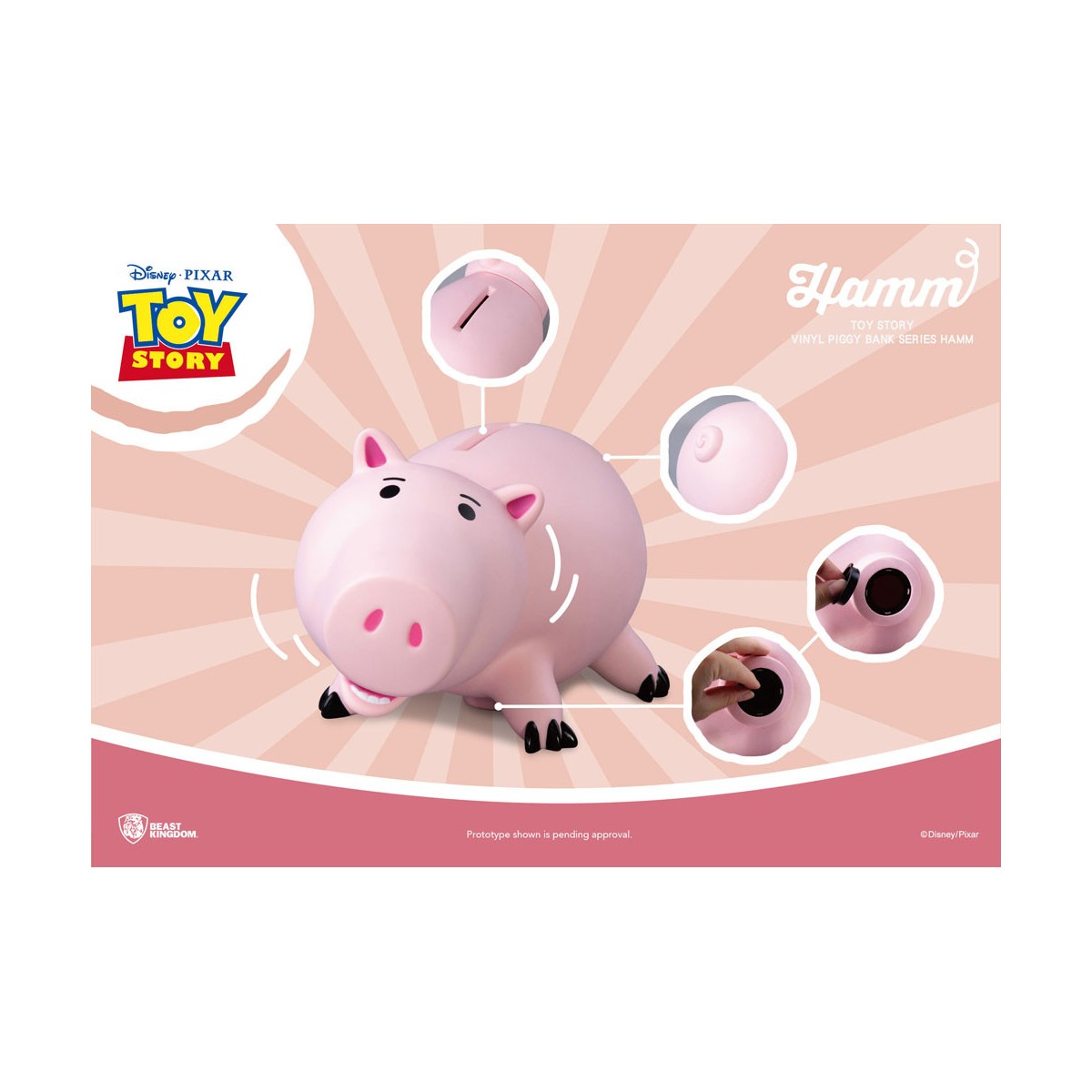 Salvadanaio gigante Beast Kingdom Toy Story - Bayonne - Hamm