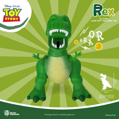 Salvadanaio gigante Beast Kingdom Toy Story - Rex