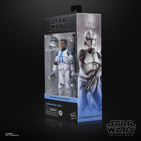 Star Wars La Serie Nera - Comandante clone Appo - Le guerre dei cloni