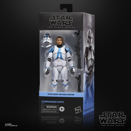 Star Wars La Serie Nera - Comandante clone Appo - Le guerre dei cloni