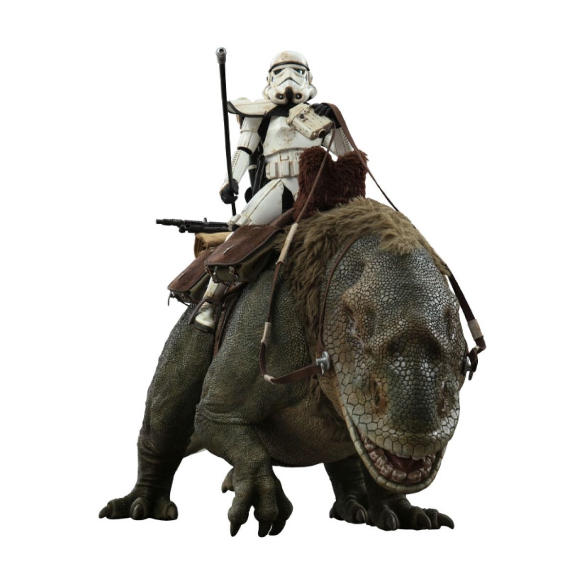 Hot Toys Star Wars - Confezione 2 figure 1/6 Sergente Sandtrooper e Dewback - Episodio IV
